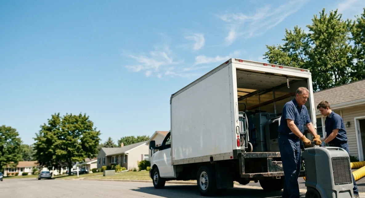Water Damage Cleanup in Leesburg, IN near me